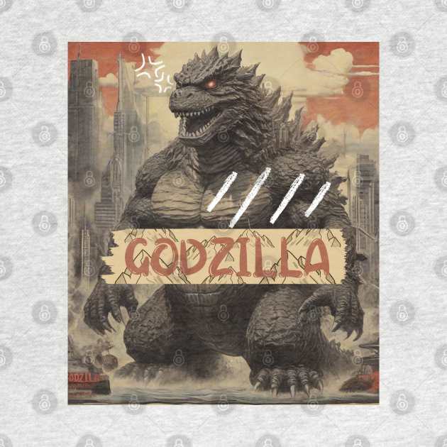 Godzilla Minus One by Prossori